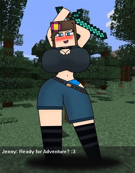 Minecraft Jenny Mod futanari sex with succubus